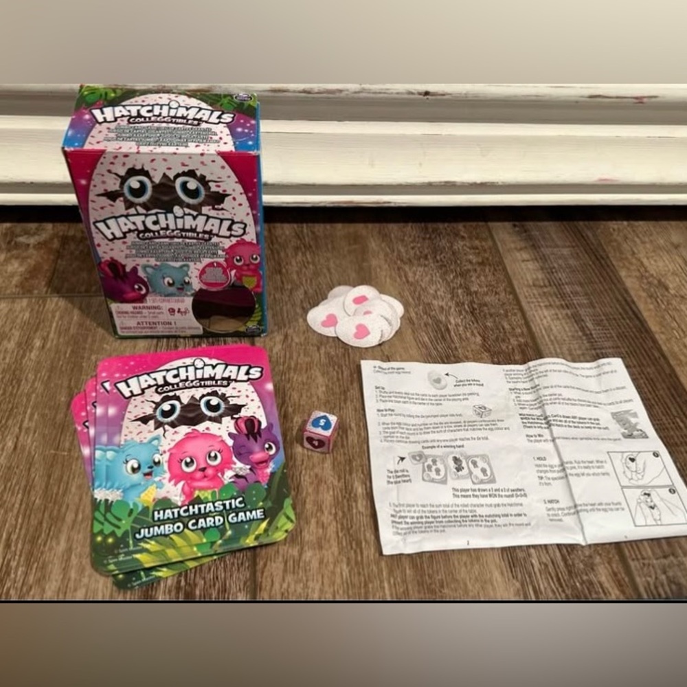Hatchimals Jumbo Card game